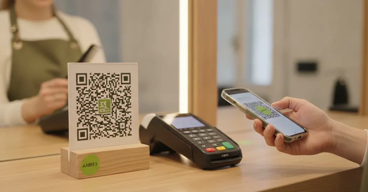 Review QR poster and link