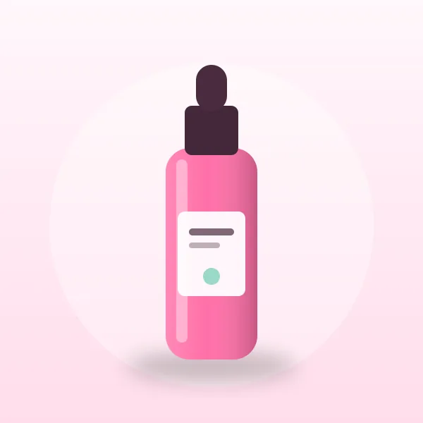 Serum-Flasche